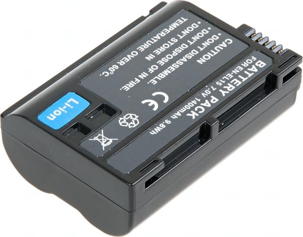 Batéria T6 Power pre Nikon EN-EL15, EN-EL15a, EN-EL15e, EN-EL15b, 2280mAh, 16Wh, USB-C 