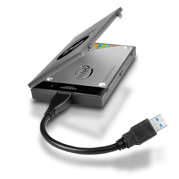 AXAGON ADSA-1S6, USB3.0 - SATA 6G UASP HDD/ SSD adaptér vč. 2.5" pouzdra 