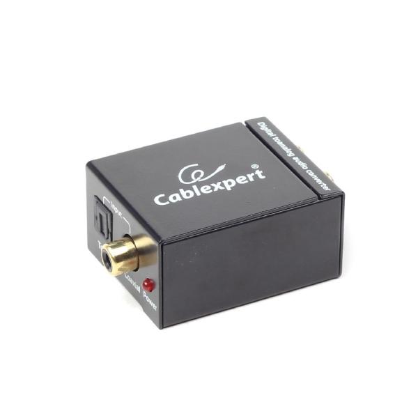 GEMBIRD Dátový extender digital na analóg audio konvertor, SPDIF/ RCA