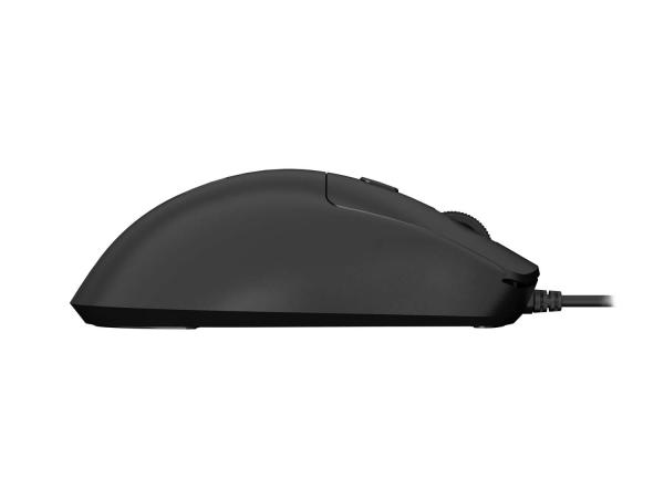 Natec laserová myš HAWK 2/ Kancelárska/ Laserová/ 2 400 DPI/ Drôtové USB-A/ Čierna 