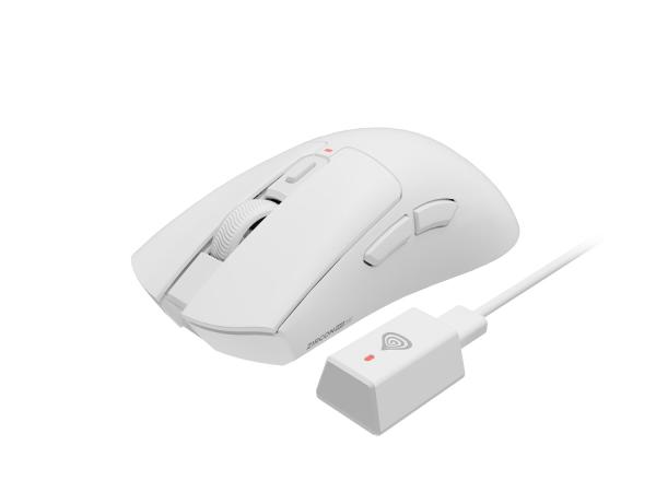 Herná bezdrôtová myš Genesis ZIRCON 880 PRO/ Herná/ Optická/ 30 000 DPI/ USB+BT/ Biela 