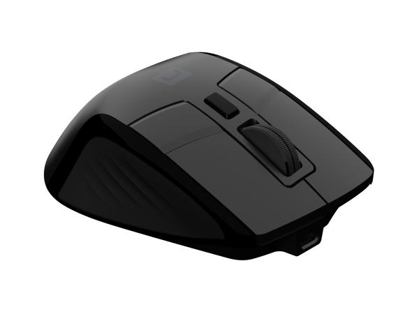 Bezdrôtová myš Natec JAGUAR PRO/ Kancelárska/ Blue Sense/ Pre pravákov/ 4 000 DPI/ USB+BT/ Čierna 