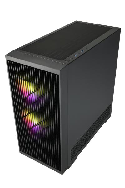 FSP M330-BA/ Midi Tower/ Transpar./ Čierna 