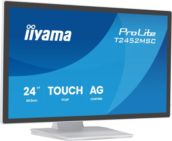 24" LCD iiyama T2452MSC-W2AG-IPS, FHD, 10P 