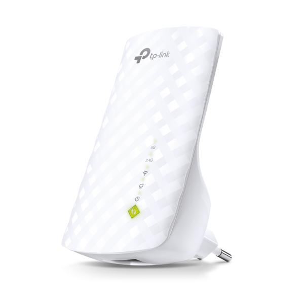 TP-Link RE200 AC750 Dual Band Wifi Range Extender/ AP, 3 interné antény, 1x10/ 100 RJ45, power schedule