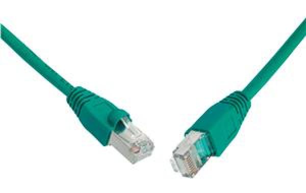 SOLARIX patch kábel CAT6 SFTP PVC 3m zelený