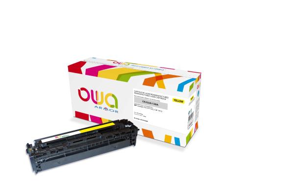 OWA Armor toner kompatibilný s HP CE322A, 1300st, žltá/ yellow