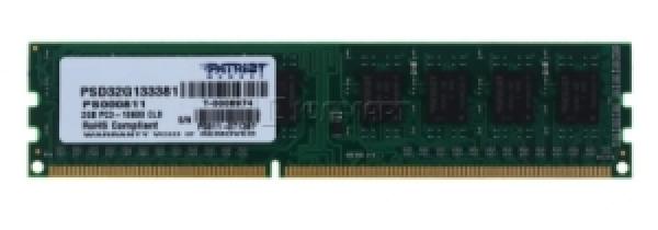 Patriot/ DDR3/ 4GB/ 1333MHz/ CL9/ 1x4GB