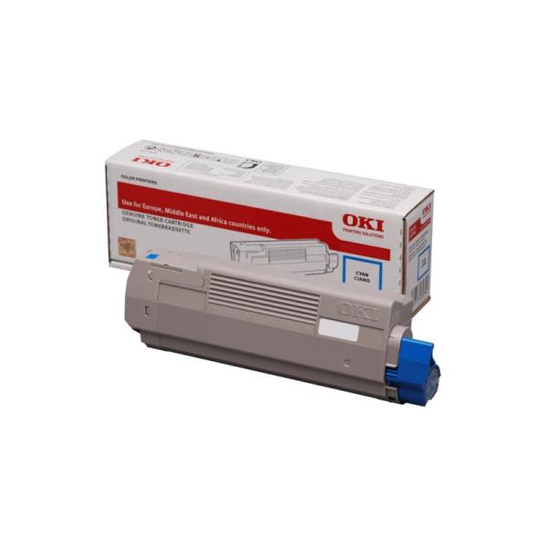 OKI toner azúr C532/ C542/ MC563/ MC573 (6 000 str.)