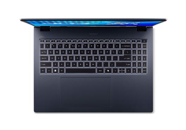 Acer TravelMate P4 16/ TMP416-74-TCO-546E/ U5-225H/ 16"/ WUXGA/ 16GB/ 1TB/ Intel int/ W11P/ Blue/ 2R 