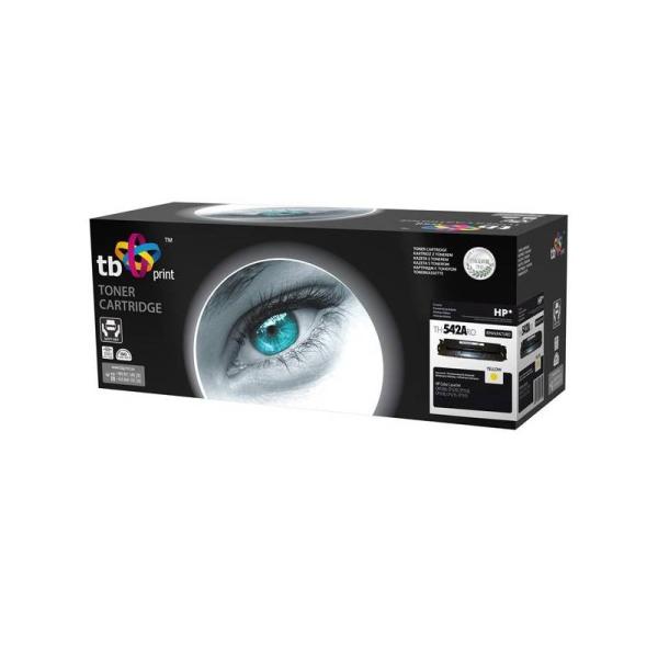 Toner TB kompatibilný s HP CB542A, 100% new, Ye