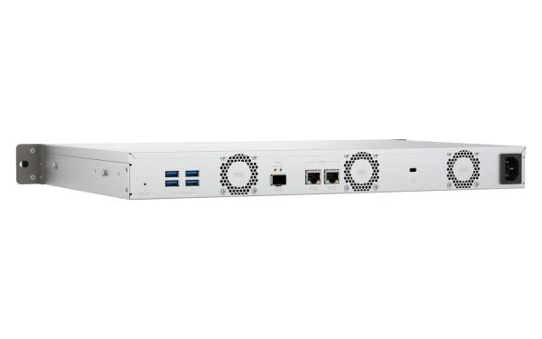 QNAP TS-432XeU-4G (4core ARM, 4GB RAM, 4x SATA, 2x 2, 5GbE, 1x 10GbE SFP+, malá hĺbka) 