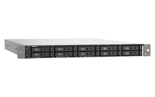 QNAP TS-h1090FU-7302P-64G (AMD EPYC, 64GB ECC RAM, 10x 2, 5" U.2/ U.3/ SATA, 2x 2, 5GbE, 2x 25Gb SFP28) 