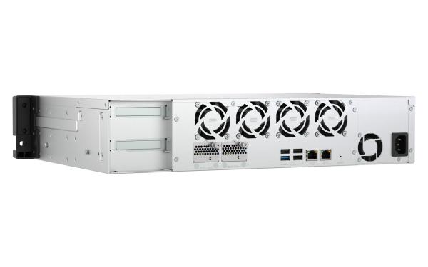 QNAP TS-h1065eU-8G (Intel 4core, ZFS, 8GB DDR5 RAM, 8x SATA + 2x E1.S, 1x PCIe, 2x 2, 5GbE, 1x zdroj) 