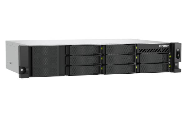 QNAP TS-h1065eU-8G (Intel 4core, ZFS, 8GB DDR5 RAM, 8x SATA + 2x E1.S, 1x PCIe, 2x 2, 5GbE, 1x zdroj) 