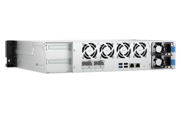 QNAP TS-h1065eU-RP-8G (Intel 4core, ZFS, 8GB DDR5 RAM, 8x SATA + 2x E1.S, 1x PCIe, 2x 2, 5GbE) 
