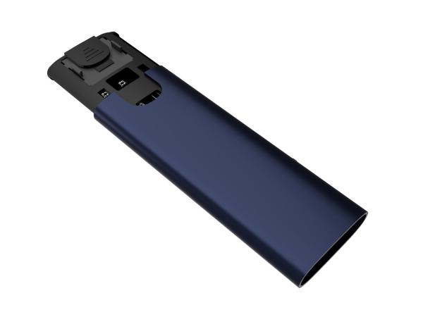 Externý box pre SSD Natec RHINO M.2 NVME LITE USB-C 3.2 GEN 2, hliníkové telo, STEEL NAVY 