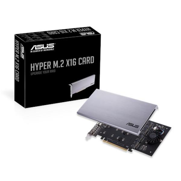 ASUS HYPER M.2 X16 CARD V2 (4x M.2 SSDS)