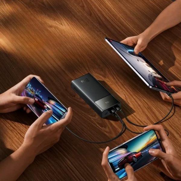 Baseus EnerFill 22.5W Powerbanka 30000mAh Cosmic Black 