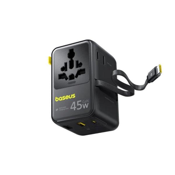 Baseus PicoGo AG11 Fast Universal 45W Nabíjačka Cosmic Black 