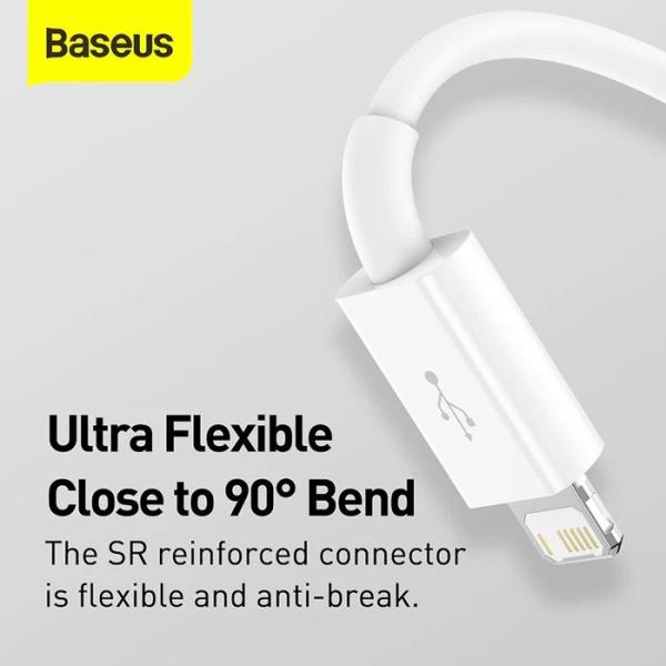Baseus Superior Series Fast Charging Dátový Kábel USB-A - USB-C/ microUSB/ Lightning 3.5A 0.5m Stellar 