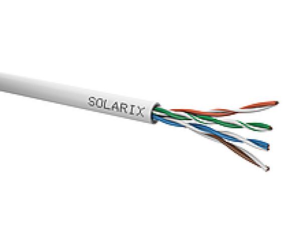 Instalační kabel Solarix CAT5E UTP PVC Eca 1000m/ cívka SXKD-5E-UTP-PVC