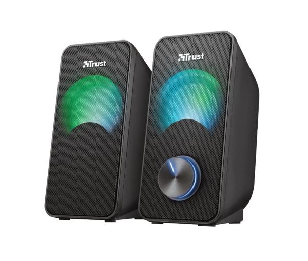 TRUST Arys Compact RGB/ Stereo/ 12W/ Čierna