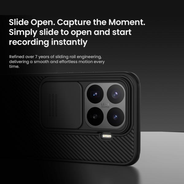 Nillkin CamShield PRO Zadný Kryt pre Xiaomi 17T Pro Transparent Black 