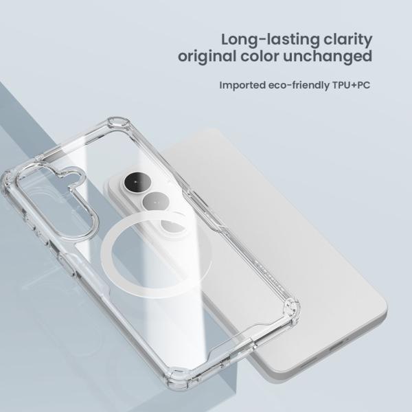 Nillkin Nature TPU PRO Magnetic Kryt pre Samsung Galaxy S26+ Transparent 