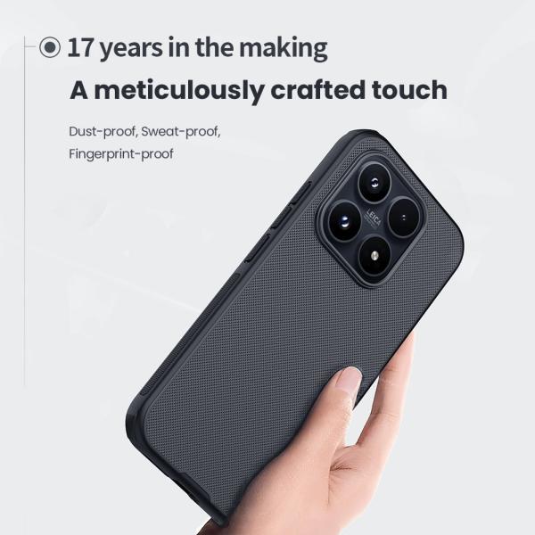Nillkin Super Frosted PRO Magnetic Zadný Kryt pre Xiaomi 17 Black 