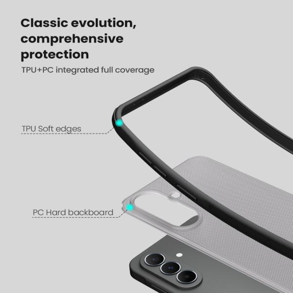 Nillkin Super Frosted PRO Zadný Kryt pre Samsung Galaxy A37 Transparent Black 