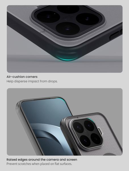 Nillkin Super Frosted PRO Magnetic Zadný Kryt pre Xiaomi 17T Pro Transparent Black 