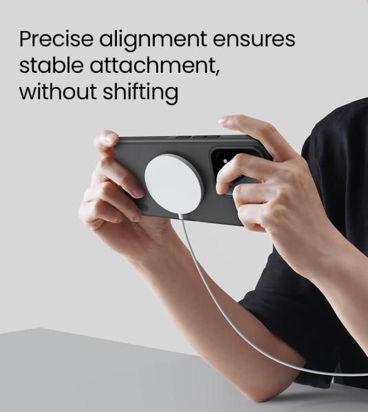 Nillkin Super Frosted PRO Magnetic Zadný Kryt pre Xiaomi 17T Pro Transparent Black 