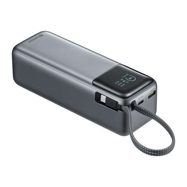 Sandberg All-in1 Powerbank 27000 mAh PD 240W, powerbanka s USB-C káblom, čierna 