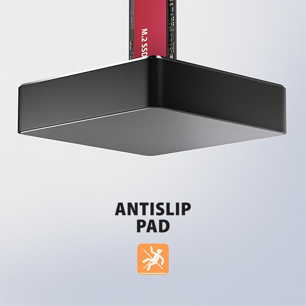 AXAGON ADSA-M2C11, USB-C 10Gbps dokovacia stanica pre 1× M.2 NVMe/ SATA SSD 