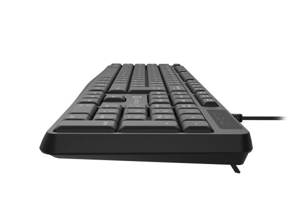 Natec klávesnica Nautilus 2/ Drôtová USB/ CZ- SK layout/ Čierna 
