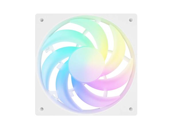 Ventilátor FURY SAI S12 ARGB PWM, 3-Pack, Biely 