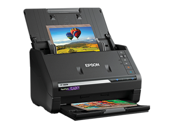 Epson FastFoto FF-680W, A4, 600 dpi, USB, LAN, Wi-Fi