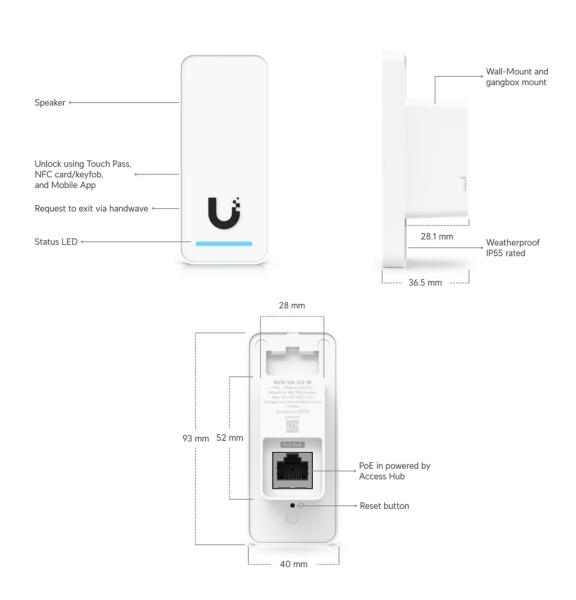 Ubiquiti UA-G3- SK-Elevator - UniFi Access G3 Elevator Štart Kit 