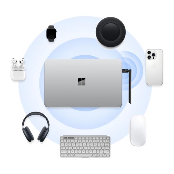 Mercusys MA60XHB AX900 Highgain WiFi6 BT USB adaptér 