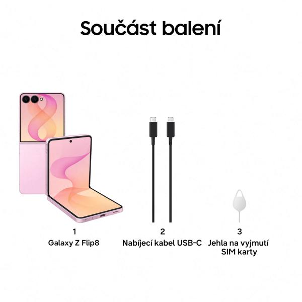 Samsung Galaxy Z Flip 8/ 12GB/ 512GB/ Pink 