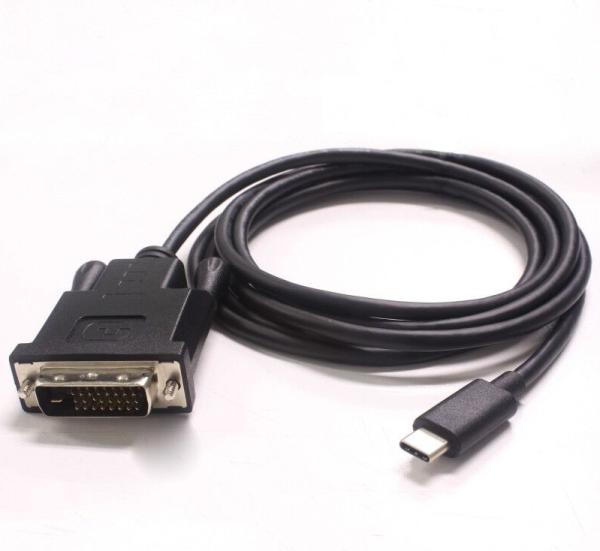 PremiumCord Kabel USB-C na DVI, FullHD@60Hz, 1, 8m