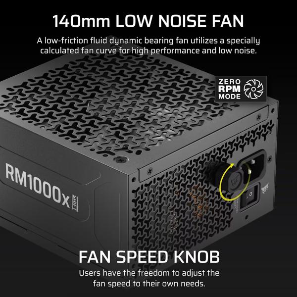 CORSAIR RM1000x SHIFT 80+ GOLD, MODULAR 