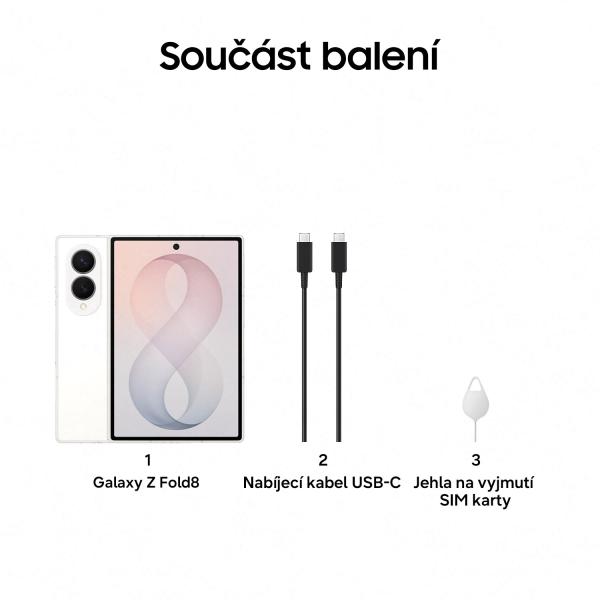 Samsung Galaxy Z Fold 8/ 12GB/ 256GB/ Cream 