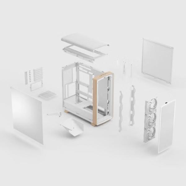 Fractal Design Summit Chalk White Solid 