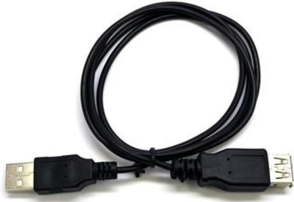 C-TECH USB A-A 1, 8m 2.0 prodlužovací, černý