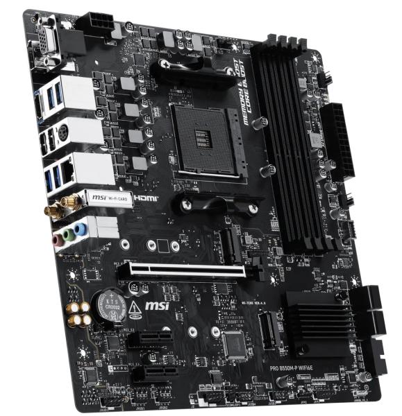 MSI PRO B550M-P WIFI6E/ AM4/ mATX 