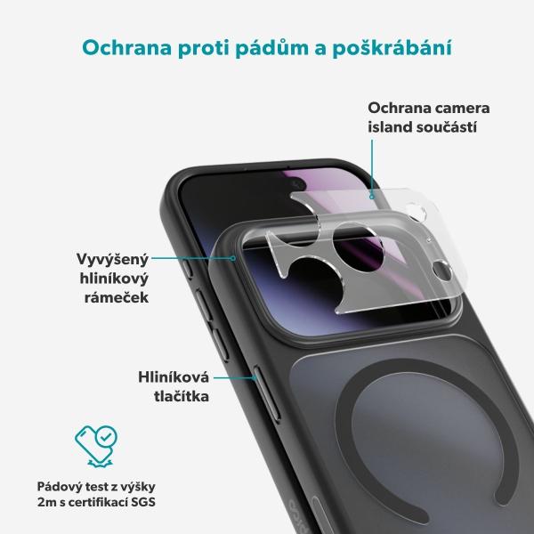 Epico HeroMatte Mag+ Case iPhone 17 Pro Max/ 18 Pro Max čierna 