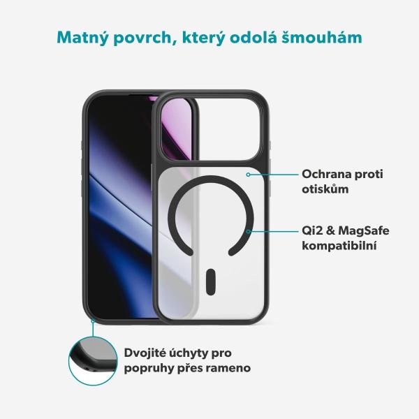 Epico HeroMatte Mag+ Case iPhone 17 Pro Max/ 18 Pro Max čierna 