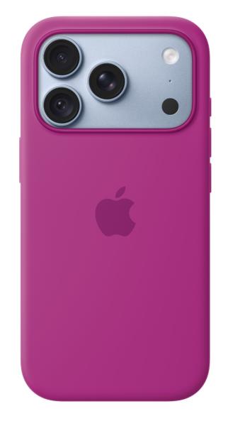iPhone 18 Pre Silicone Case with MS - Magenta 